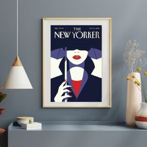 New Yorker Magazine In the Shade Print